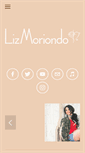 Mobile Screenshot of lizmoriondo.com